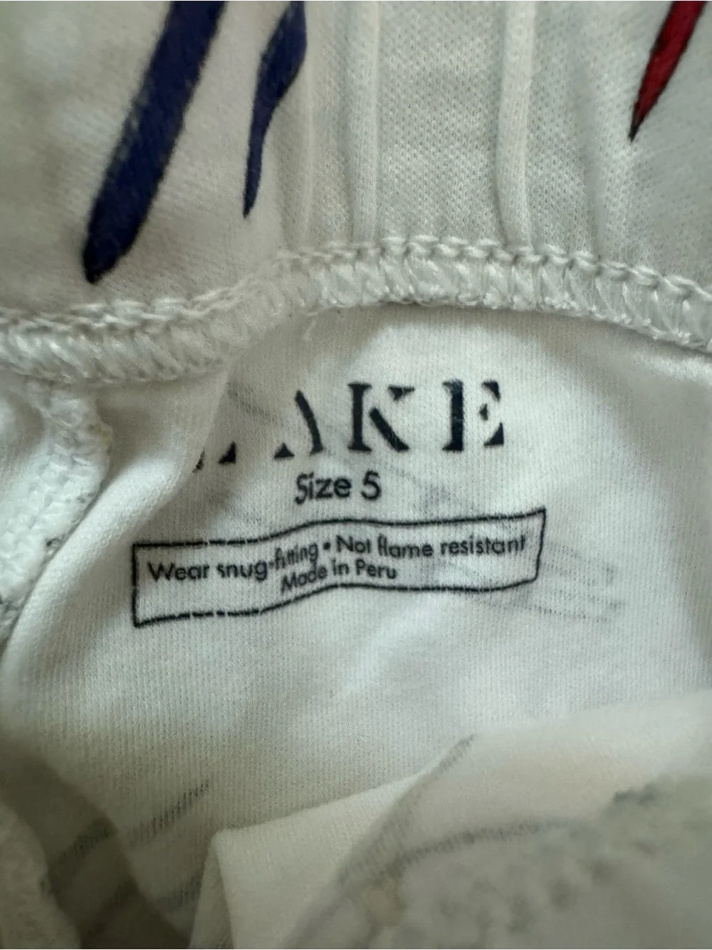 LAKE Ski-Print Pajama Set